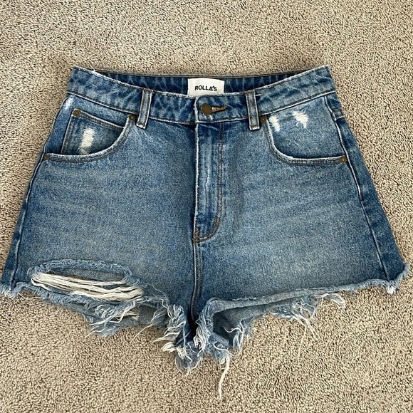 ROLLA’S Dusters Denim Shorts - Picture 2 of 5